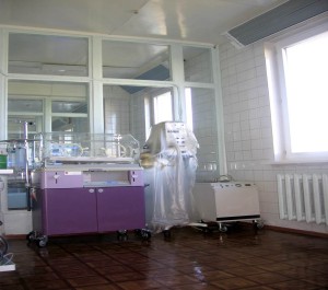 6-я больница, Минск, боксы для новорожденных